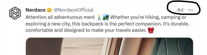 Iedereen kijkt naar de X, en intussen wordt de manier van adverteren hier een stuk subtieler gemaakt.