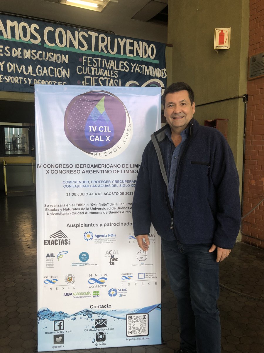 oikossokio's tweet photo. Con la participación d @felixemoralesr @MarynesMontiel y @oikossokio en @cilcal23, @espol consolida su posición de avance en el estudio de los ambientes acuáticos continentales  de #Ecuador. @DEC_INV_ESPOL @fcvespol @CADS_ESPOL @luzmasoto @Lucianagbarbos1 @RLimnologia https://t.co/4iMKdBxcrz