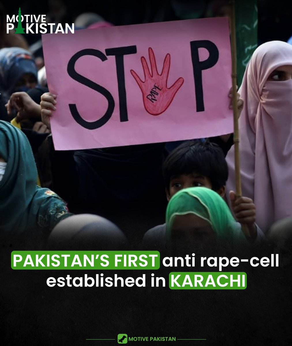 KARACHI: A much-needed facility for survivors of sexual violence was established in the port city Friday.

#Antirape #Cell #Establised #Karachi #Assault #Woemn #Sexualviolence #Pakistan #motivepakistan #RescueRecoverRebuild