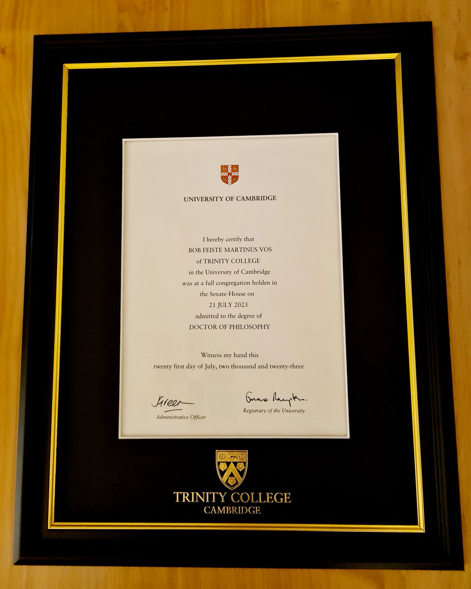 PhD: acquired 🎓 Two weeks ago, my time as a Cambridge PhD student  officially came to an end —and, with it, the most satisfying and dynamic  period of my life so far., image size:960x1200