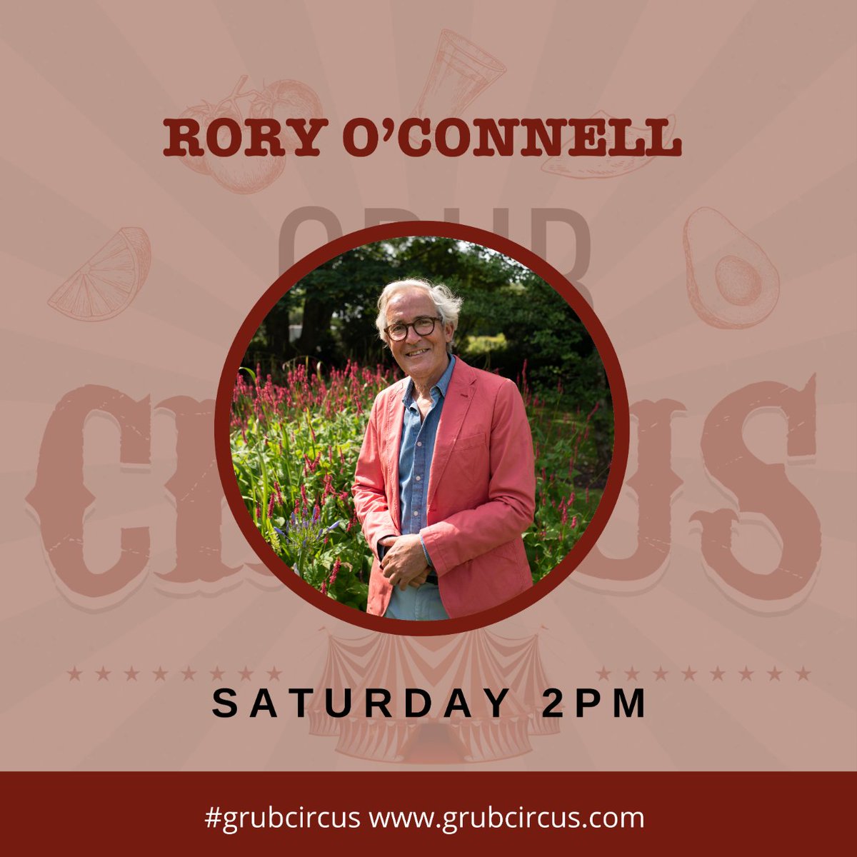 See full schedule in bio or at grubcircus.com 

#GrubCircus #foodfest <a href="/ATN23/">PearOrchard Breed</a> #AllTogetherNow

<a href="/darinaallen/">Darina Allen</a> <a href="/rorysfood/">Rory O Connell</a> <a href="/JRRyall/">JR Ryall</a>