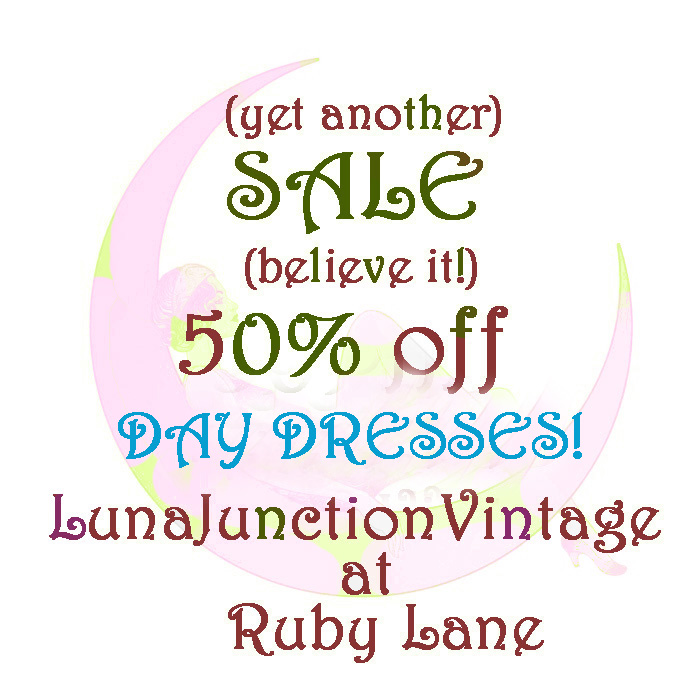 Today thru Monday 7PM EDT. Vintage!
rubylane.com/shop/lunajunct…