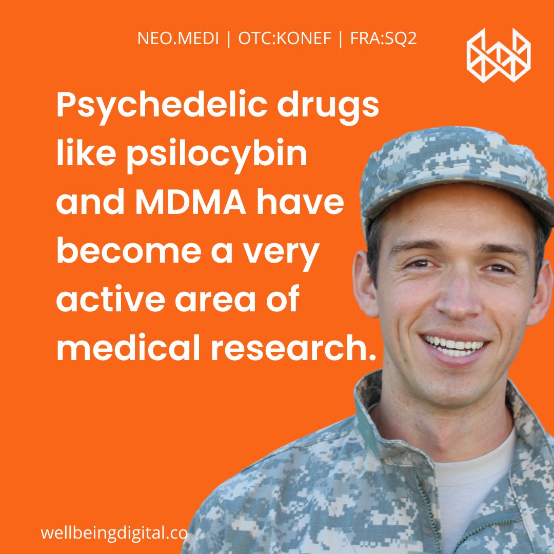 Wellbeing_IR's tweet photo. Psychedelic-based therapy shows great promise in treating disorders ranging from depression and anxiety, to chronic pain and PTSD. One of the populations that could benefit greatly from these treatments is U.S. veterans. https://t.co/WXxGI4GeaW