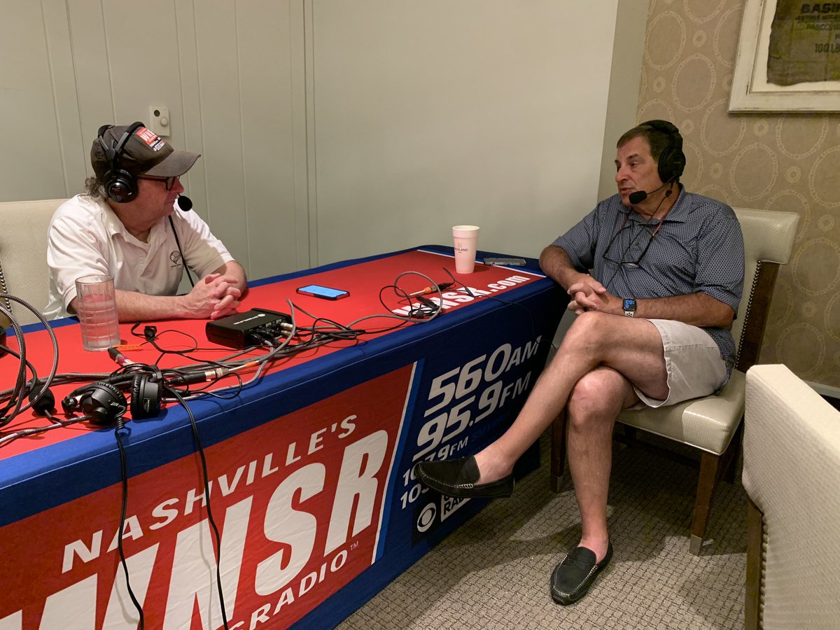 NashSportsRadio's tweet photo. The @BillisKing Show, presented by @OmniNashville
Broadcasting inside #KitchenNotes from 6am-9am https://t.co/QFglNnoTxA