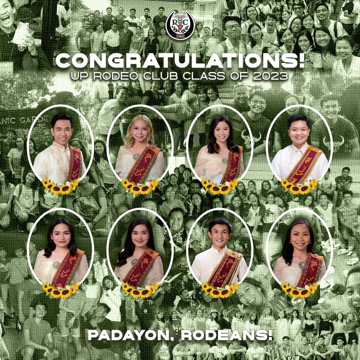 uprodeoclub's tweet photo. We have witnessed your journey driven by dedication, ambition, and years of blood, sweat, and tears come to fruition as you fulfill your dream of giving animals a better future✨.

We are immensely proud of you Rodean graduates!!🌟

✏️: Biyaya Bautista
🎨: Gerald Martin Cillano
- https://t.co/TMaolmLPGP