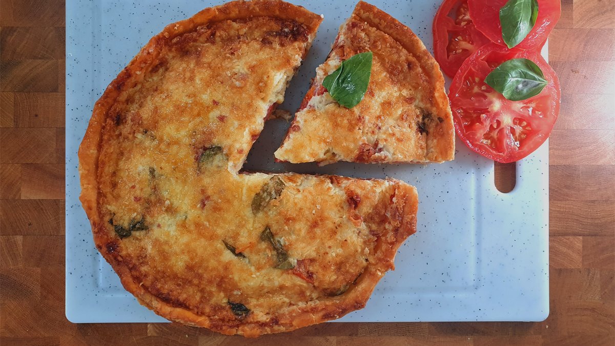 Tomato Pie: youtu.be/GyN2AQzmJsg