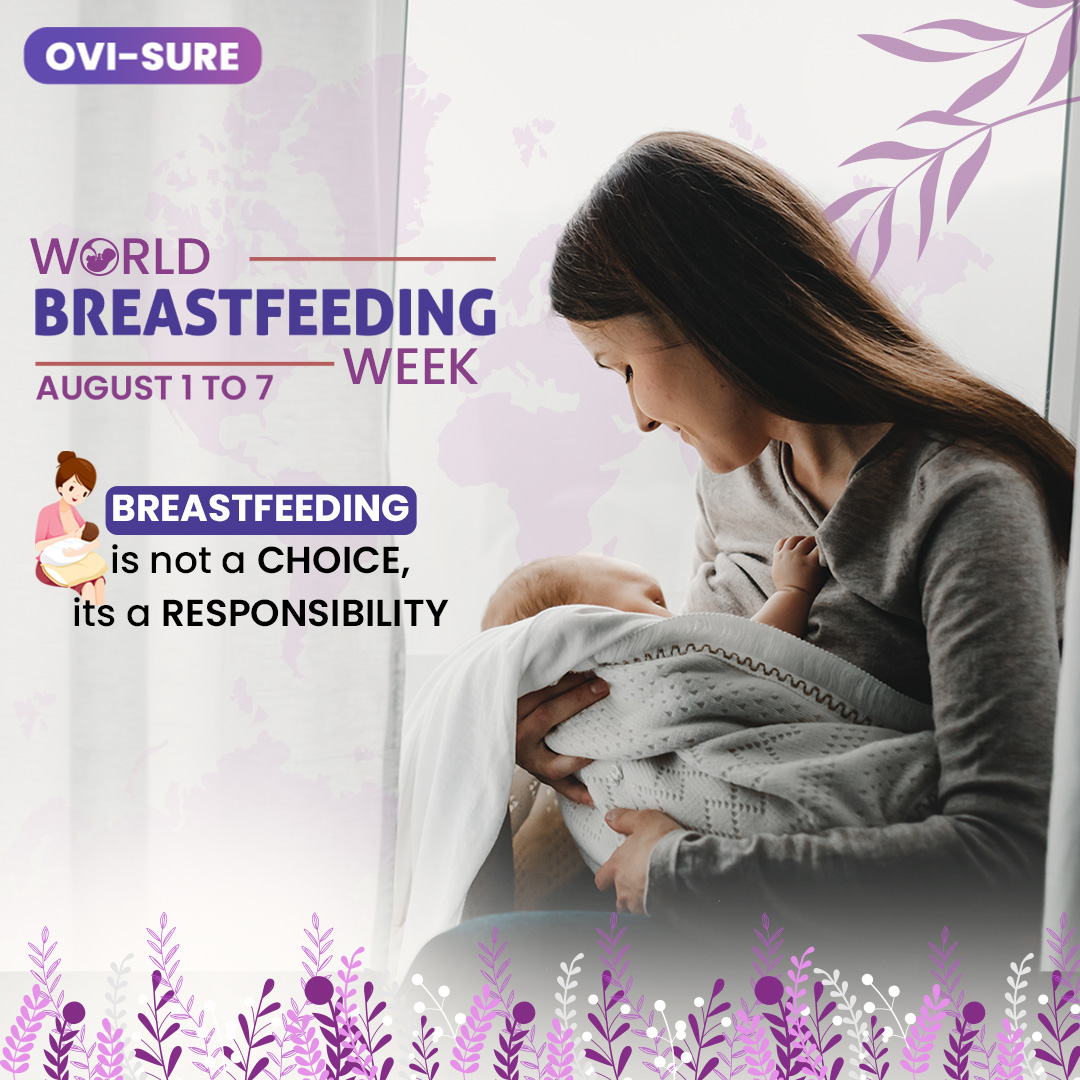 As a Breastfeeding Mother, You are Basically just Meals on Heels.” — Kathy Lette
'World Breastfeeding Week (1 to 7 August)'
#ovisure #pregnancytestkit #worldbreastfeedingweek #momlife #breastfeeding #breastmilk #motherhood #expectingmom #breastfeedingmom