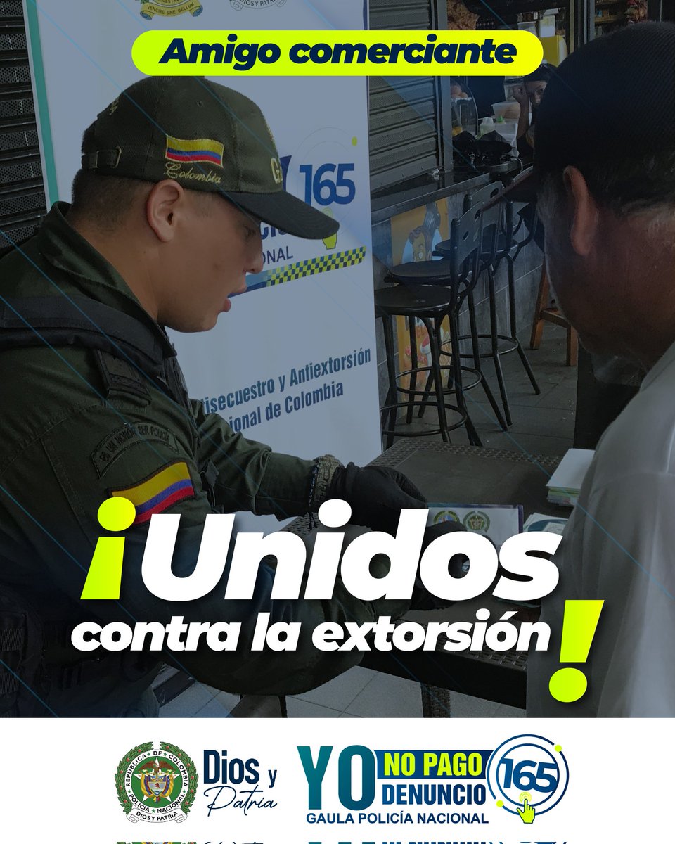 GaulaPolicia's tweet photo. #AEstaHora | Lanzamiento estrategia ¡Unidos contra la extorsión! desde la central de @CorabastosSA https://t.co/k2WTBu7wIJ