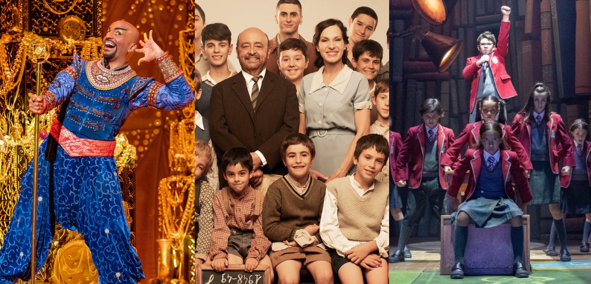 Los musicales más premiados en los BroadwayWorld Awards han sido ALADDIN, que ha conseguido 7 galardones, incluyendo Mejor Musical, seguido de LOS CHICOS DEL CORO con 5 y MATILDA con 3 ✨

¡Haz click aquí para ver todo el palmarés! 

broadwayworld.com/spain/article/…