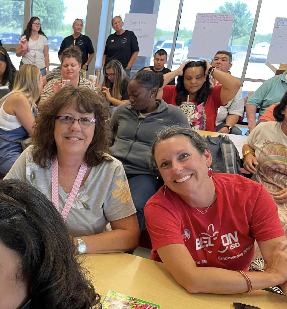 RechargeBISD's tweet photo. Our support educators engaging in learning to empower each and every learner. Great day! #EACHandEVERYstudent#InspiringDreams#EmpoweringFutures https://t.co/SI4YW9v1o0