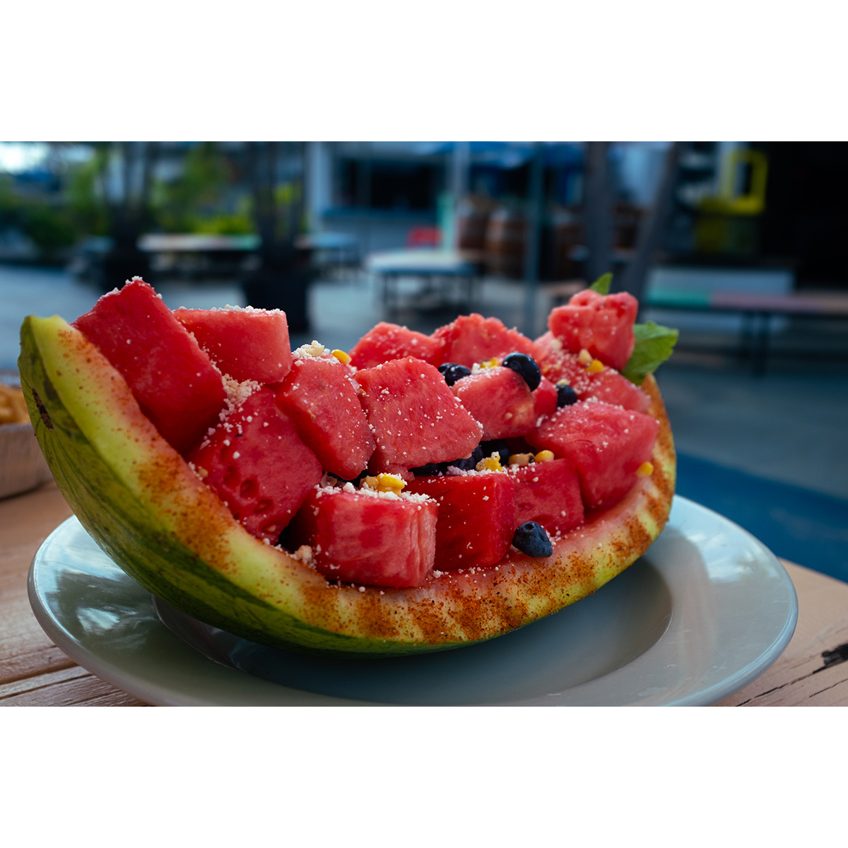 ConnorKris's tweet photo. Happy National Watermelon day!!! Why not take a break from the heat with the Watermelon Salad at Surf City Bar  in Jersey City, NJ.  @fujifilmx_us @surfcitybar #nationalwatermelonday #watermelon #surfcitybar #salad #watermelonsalad #food #summer https://t.co/FBEFANRmUB