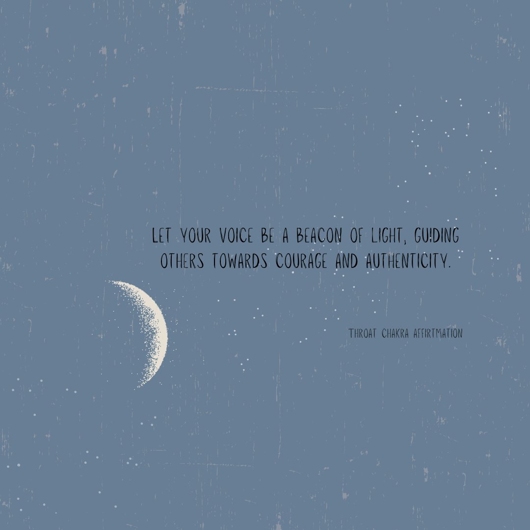 ThroatJournal's tweet photo. Let your voice be a beacon of light, guiding others towards courage and authenticity.

#throatchakra #chakra #dailyaffirmations #affirmations #positiveaffirmations #wordsofaffirmation #dailymotivation #aesthetic https://t.co/tW2a5cnyFC