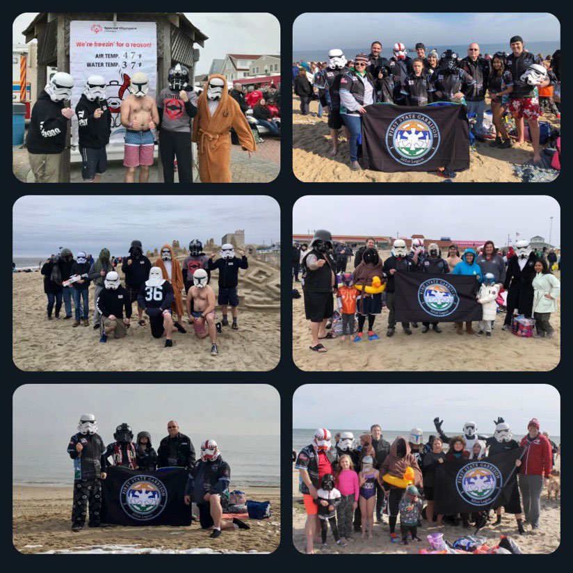 Flashback Friday! The First State Garrison is proud to have been bold and gotten cold for many years in support of Special Olympics Delaware.  We will be back on the beach 2/4/2024 to freeze our buckets off for this great cause.

#501stLegion #FirstStateGarrison #PolarBearPlunge