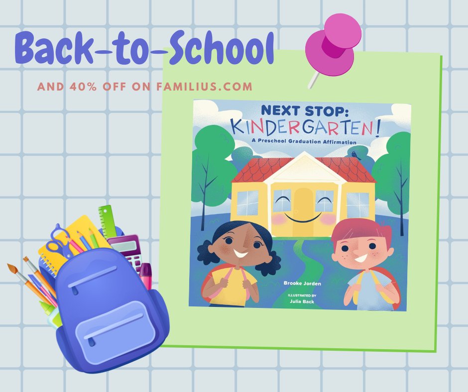 📚 Is there a little one starting Kindergarten soon? We've got the perfect book for them! 📖 Order now and get 40% off at Familius.com (Offer ends August 31st) 🚀 #Kindergarten #BackToSchool #NewBeginnings #ChildrensBooks #ReadingJourney familius.com/book/next-stop…