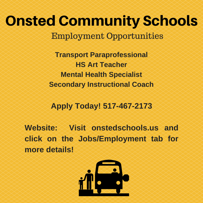 Please consider joining our OCS team! #onstedpride