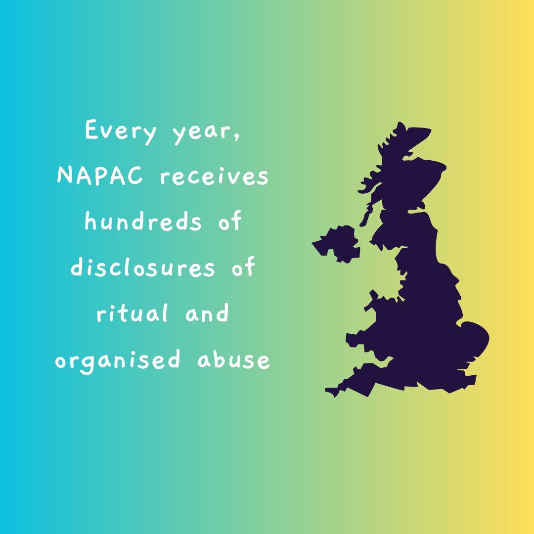 Ritual abuse is the reality for hundreds of survivors who contact NAPAC to disclose each year. Although widespread, many people are unaware of what it is and how it can occur. 

Our blog explains definitions, prevalence, and where to go for support: napac.org.uk/blog-ritual-ab…
