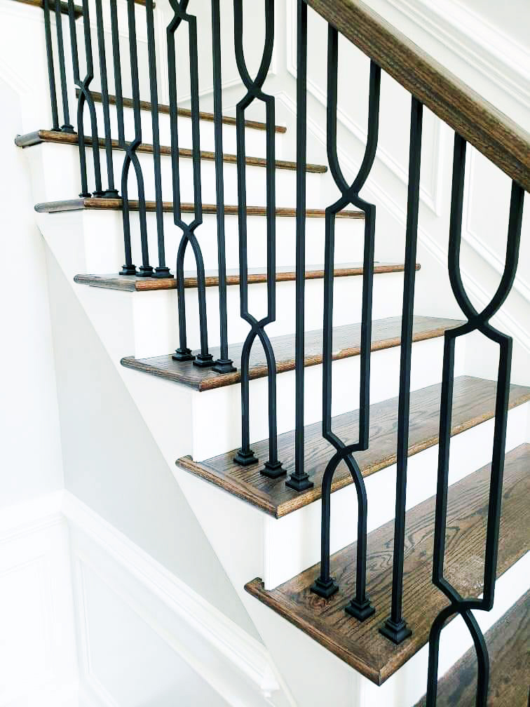 cheapstairparts's tweet image. Transform your traditional home with Harmony Series Iron Balusters from House of Forgings. An exclusive upgrade available only at cheapstairparts.com. Classic meets modern in your stair remodel. #CheapStairParts #TraditionalHomeUpgrade #ExclusiveDesign cheapstairparts.com
