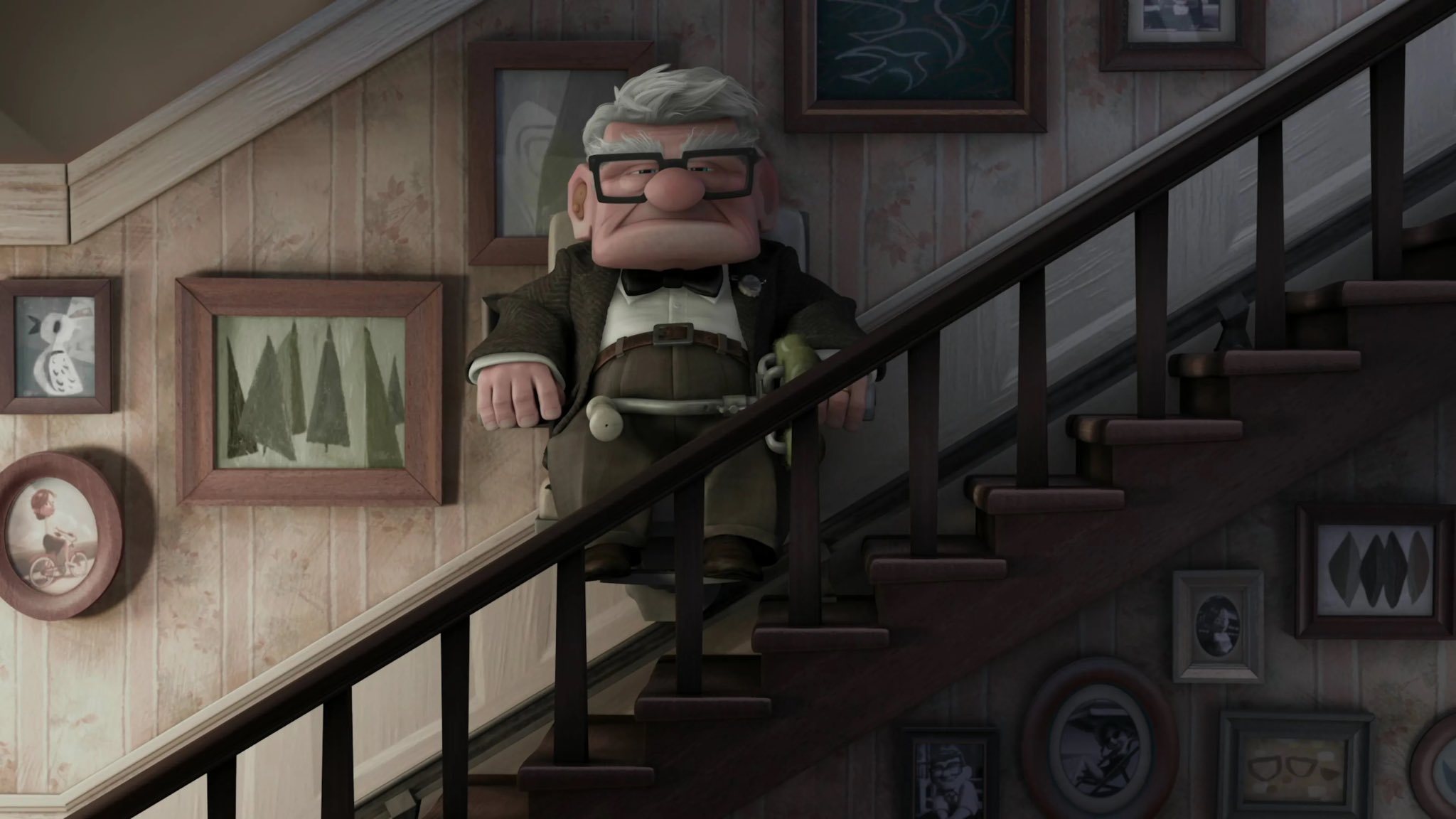 カールじいさんの空飛ぶ家 カール エリー 幼少期 レア 死ぬ気の