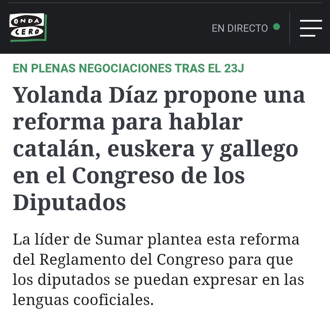 AhoraTuOrg's tweet photo. 🛑Yolanda Díaz quiere que en el Congreso se pueda hablar en las lenguas cooficiales
✅En España tenemos una lengua común y antes de convertir el Congreso en una torre de Babel de audífonos, @AhoraTuOrg quiere que el Castellano/Español sea vehicular en cualquier colegio de España. https://t.co/sr9V0I5VyO