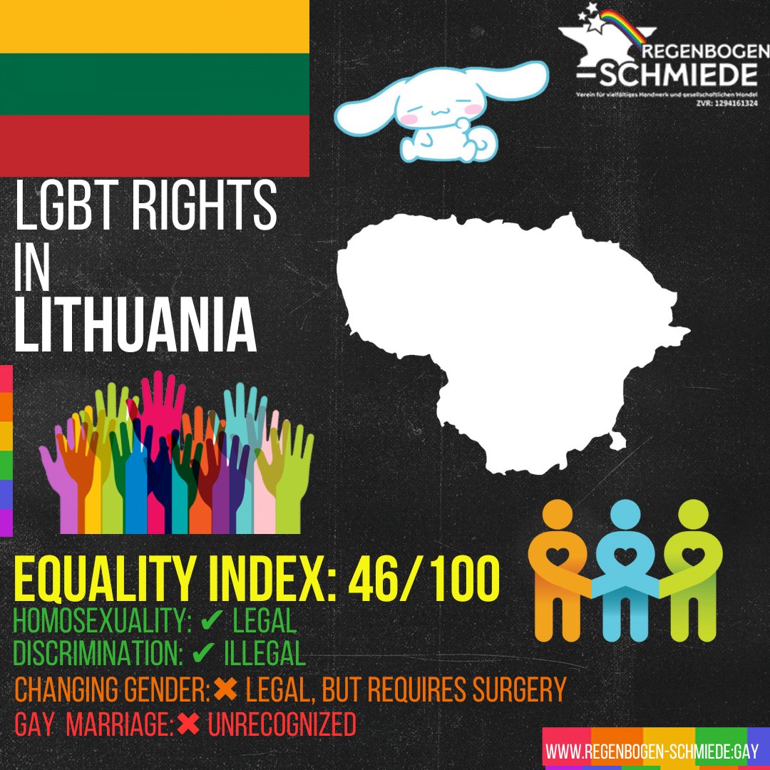 🏳️‍🌈 Celebrating Love and Unity in Lithuania! 🇱🇹✨ Embracing LGBTQ+ Rights with Pride and Joy 🌈💖 #LGBTQRightsLithuania #PrideandJoy #InclusiveLithuania #EqualityForAll #EmbracingDiversity #ProudlyUnited #UniteforLove #CelebratingDifferences #ShineBrightTogether 🏳️‍🌈✨