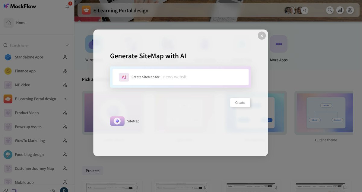 mockflowapp's tweet image. Create sitemaps with AI effortlessly! Experience the new and updated MockFlow's SiteMap tool that empowers you to generate comprehensive site structures. Just specify your site type, and let the AI magic unfold.
mockflow.com/updates/Genera…
#mockflow #sitemap #aitools #AI