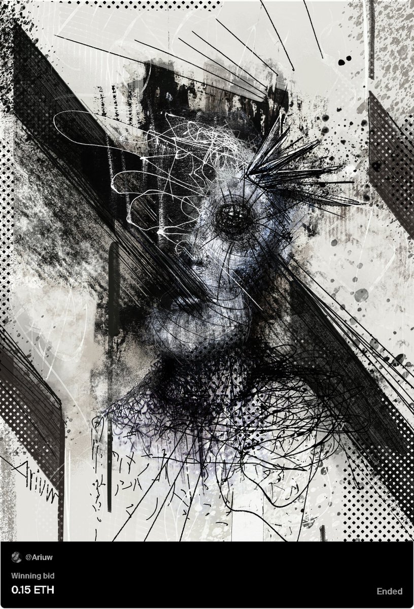 AriuAzadi's tweet image. GM
&quot;X11&quot; SOLD⭕ to an Unknown collector

from &quot;UN X KNOWN&quot; collection

Your anonymous gesture truly touched me. It brings me joy to know that my creation holds a special place in your heart. Thank you.

2 Left from this collection
#foundationart 
👇🏼