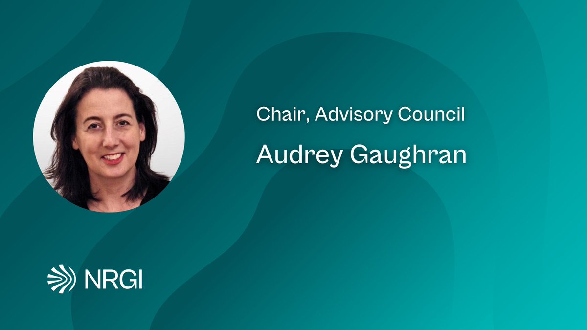📢 SOMO exec. director @AudreyGaughran is the new chair of NRGI's Advisory Council. Her expertise in extractives, land use &amp; human rights will benefit NRGI as we support informed decision-making about resource governance &amp; energy transition.

Meet Audrey: resourcegovernance.org/person/audrey-…