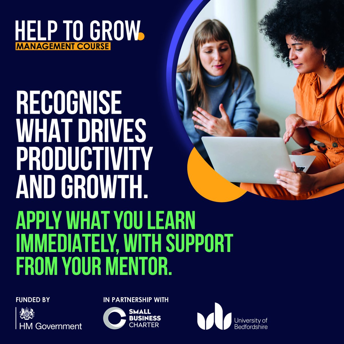 Grow your #CBedsBusiness with 1:1 mentoring, peer networking, and tailored training delivered by industry experts. Sign up for the #HelpToGrow Management course today: 👉ow.ly/1f9n50PsHZa
📅 11 Sep '23 (12-week course)
@EH_WrestPark @BedsChamberInfo 
#UnlockYourPotential