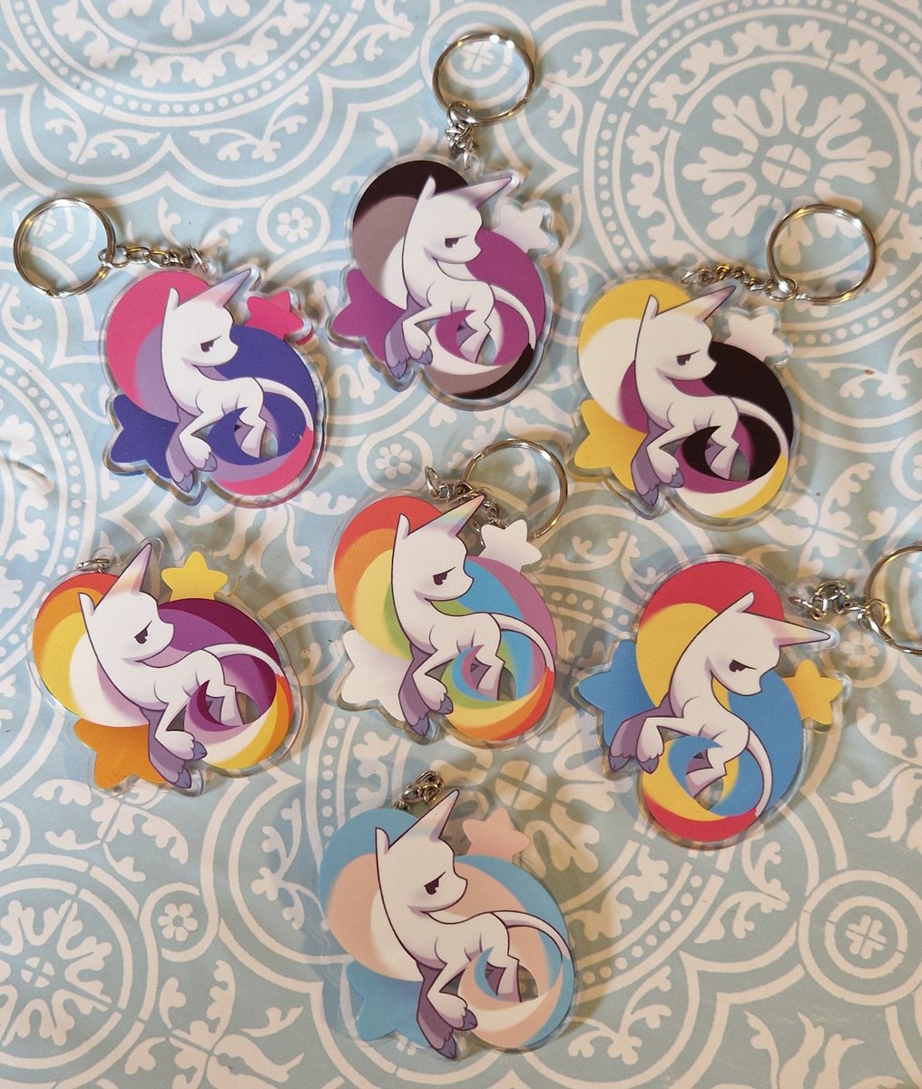 Got my new batch of charms in, I'll be selling these at Dublin Comic Con artist alley 12-13th of August, please come and say hi if youre there, I'll have a lot more charms and prints!