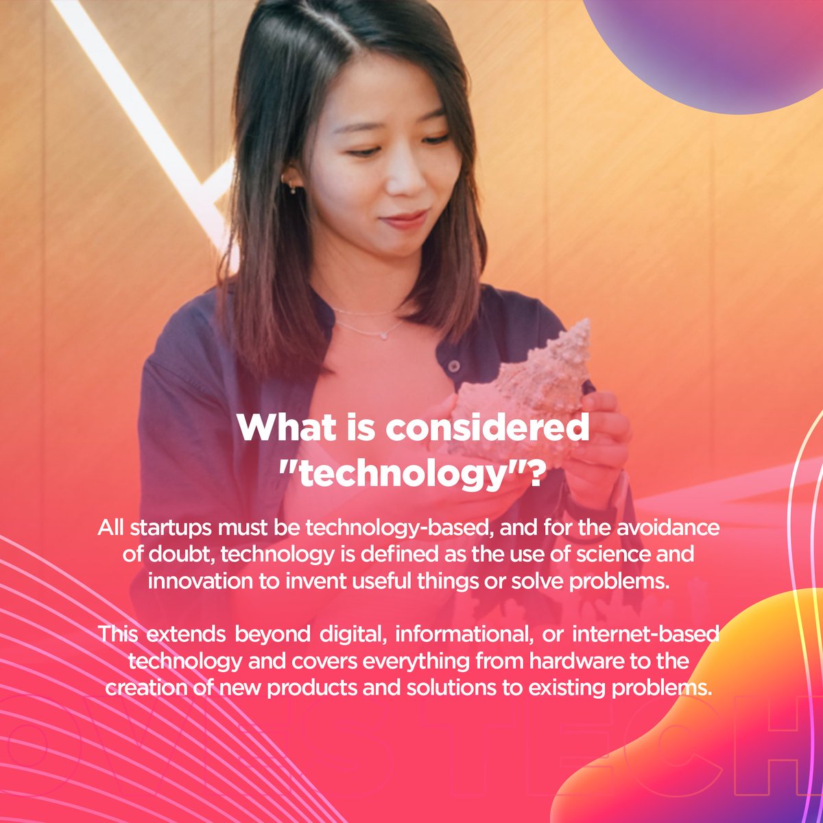 SheLovesTechOrg's tweet photo. Want to join the She Loves Tech Global Startup Competition 2023, but still have questions? Here are some FAQs to help you with the application process.

🙋‍♀️ What is considered "Technology"?
👥 Does my business need to have a female founder? Can I participate if I'm a man? https://t.co/4j0SvuoyLd