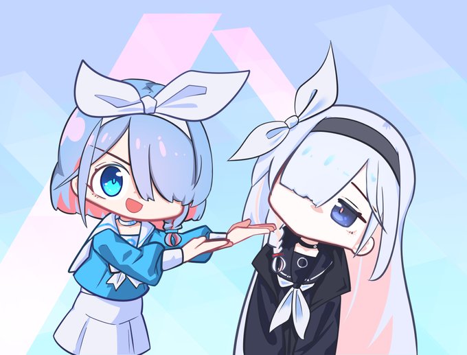 アロナ&amp;プラナ

#ブルアカ 
#BlueArchive 