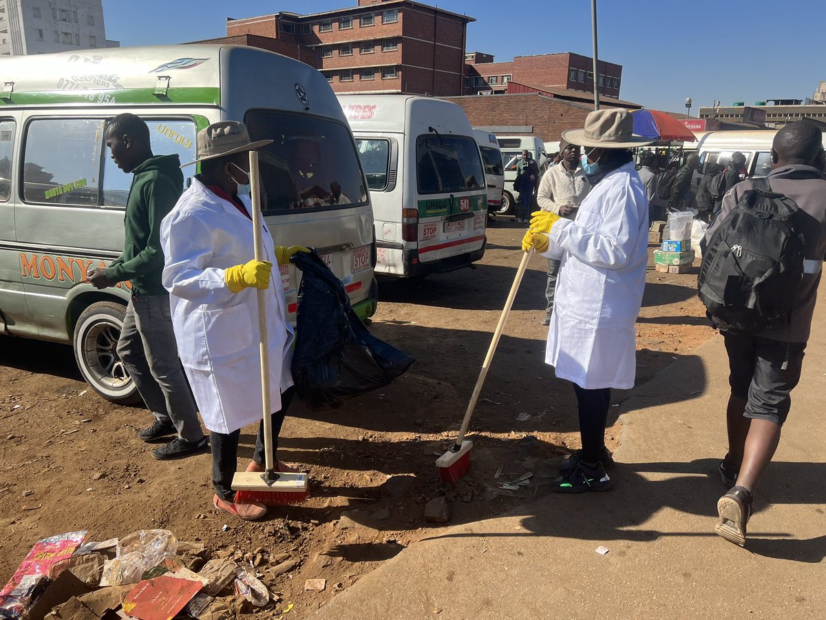tscz1's tweet image. TSCZ embarked on a clean up campaign at Coppa Cabana in Harare today.

#ThinkSafety