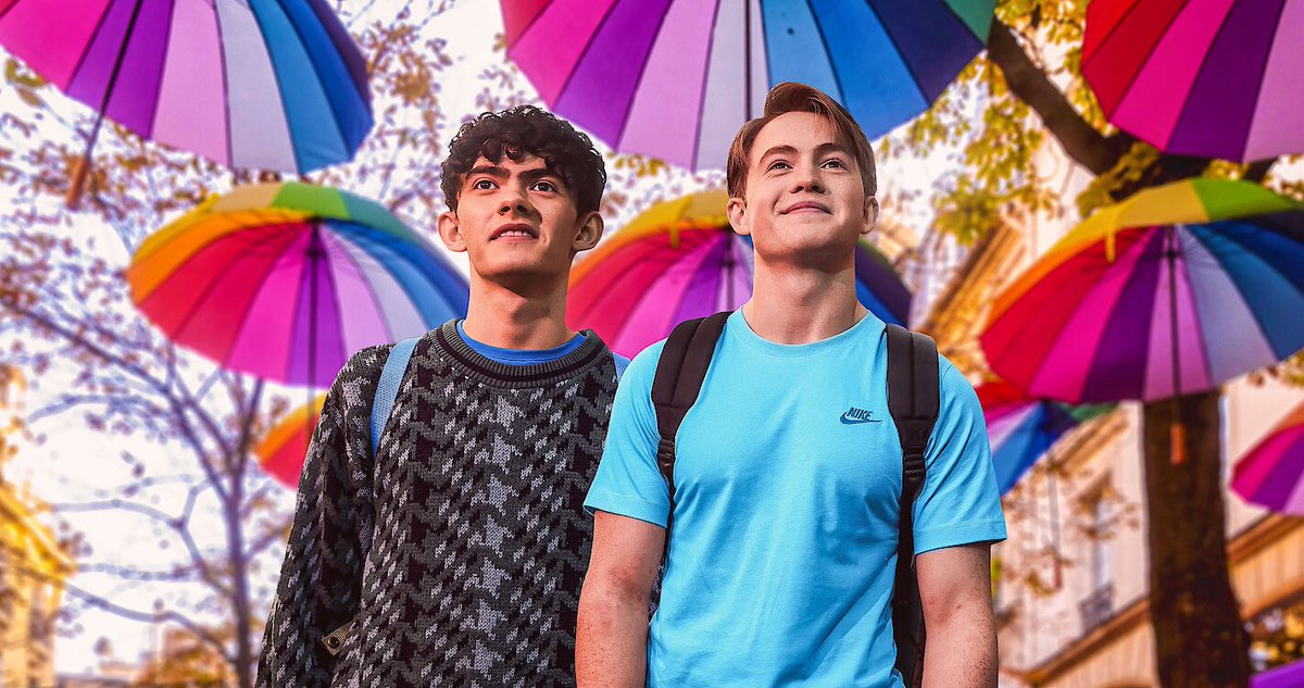 charlie and nick in heartstopper s2 🌈