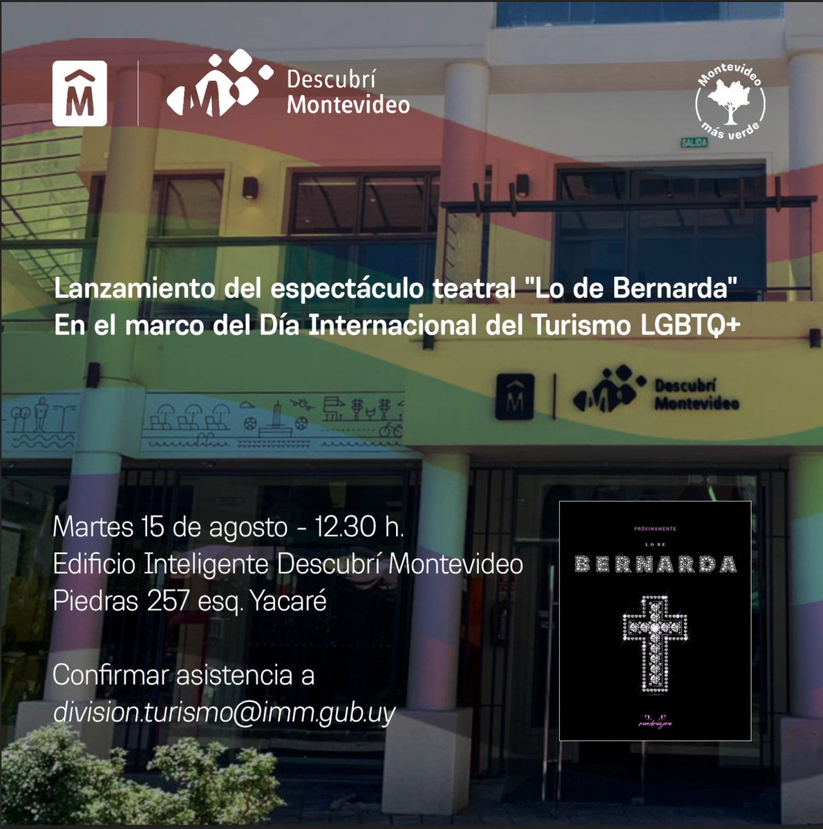 Tendré el gusto (y desafío) de interpretar a Federico García Lorca en esta experiencia teatral tan arriesgada como actual "LO DE BERNARDA" donde compartiré elenco con artistas referentes del colectivo #lgbtiq+
Dejo aquí invitación al lanzamiento en IMM #lodebernarda #garcialorca
