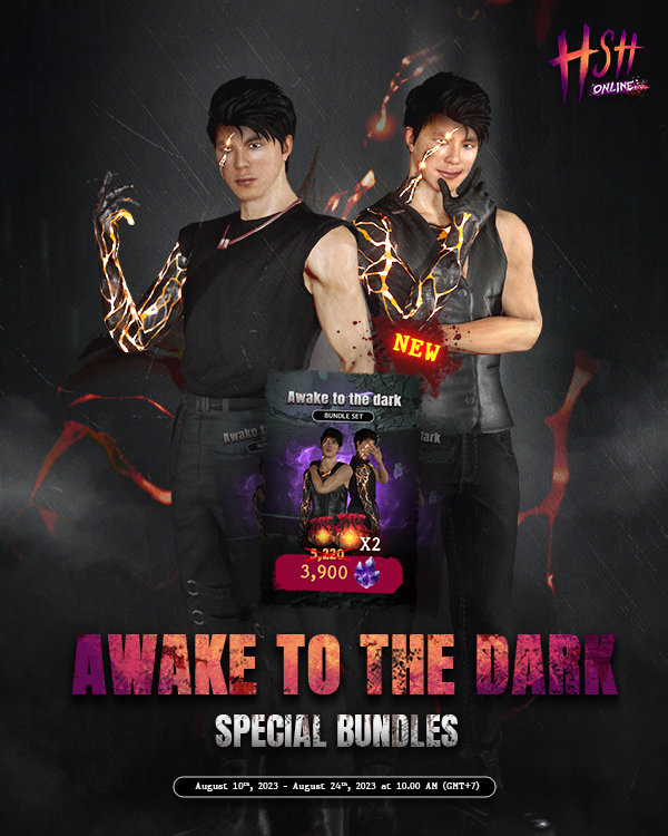 hshonline's tweet photo. Awake to the dark with pretty cool Tim Awake skins. Ready to be an owner on this August 10th.

Originally priced at 5,220 Amethyst, you can get it for just 3,900 Amethyst. Don't miss out on this fantastic deal! 

#HomeSweetHomeOnline
#HSHO #hshonline https://t.co/bVxaorPPzd