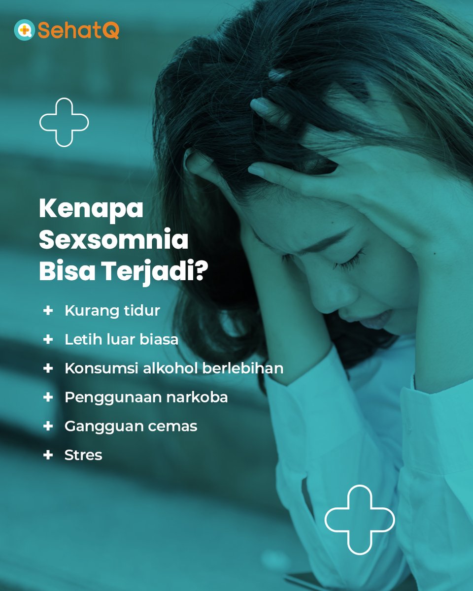 Ternyata gangguan tidur nggak cuma insomnia aja lho. Ada juga yang namanya sexsomnia 😴
Gangguan tidur ini bisa melibatkan aktivitas seksual ketika pengidapnya tertidur pulas. 
Yuk, simak pembahasan tentang sexsomnia ini.
#sexsomnia #gangguantidur #sehatQ #seksual #seks