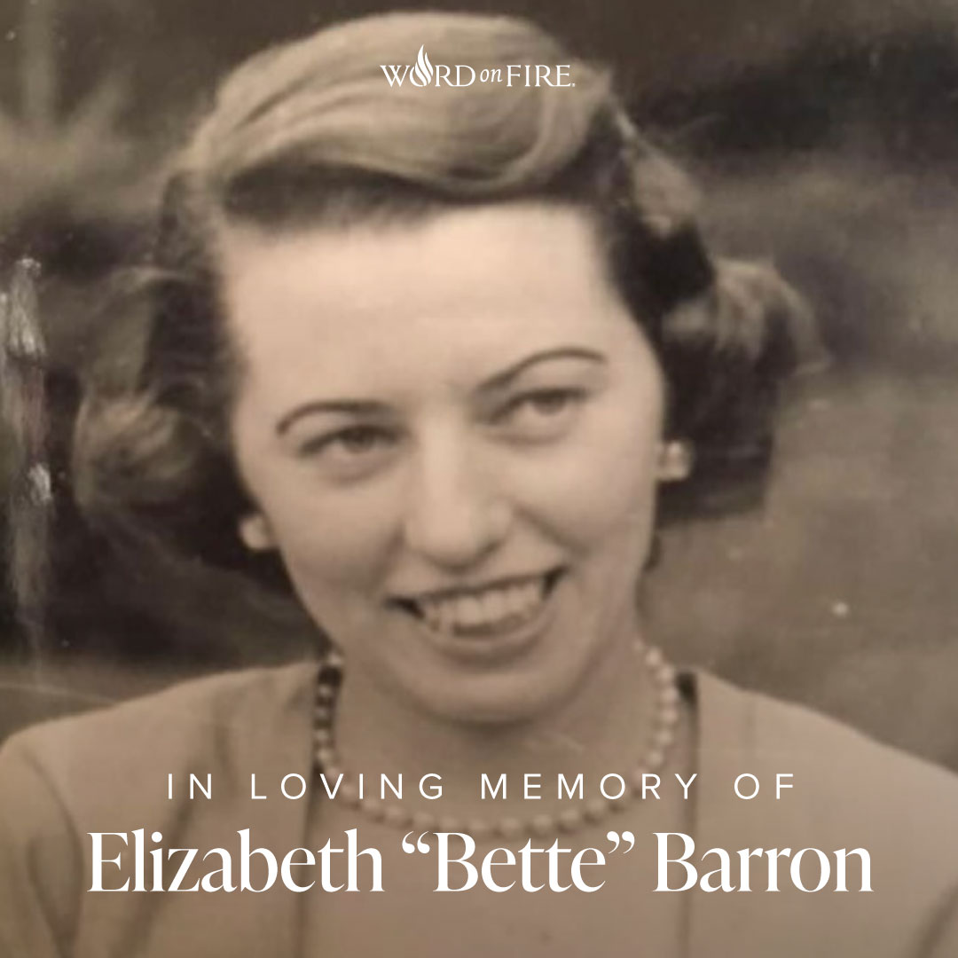 Friends, my mother passed away last night.  She was 101 years old and was beloved by my family and so many friends.  Her own and my father’s quiet, steadfast and resolute dedication to their Catholic Faith awakened in me a deep love for Christ and the Church. Please join me in