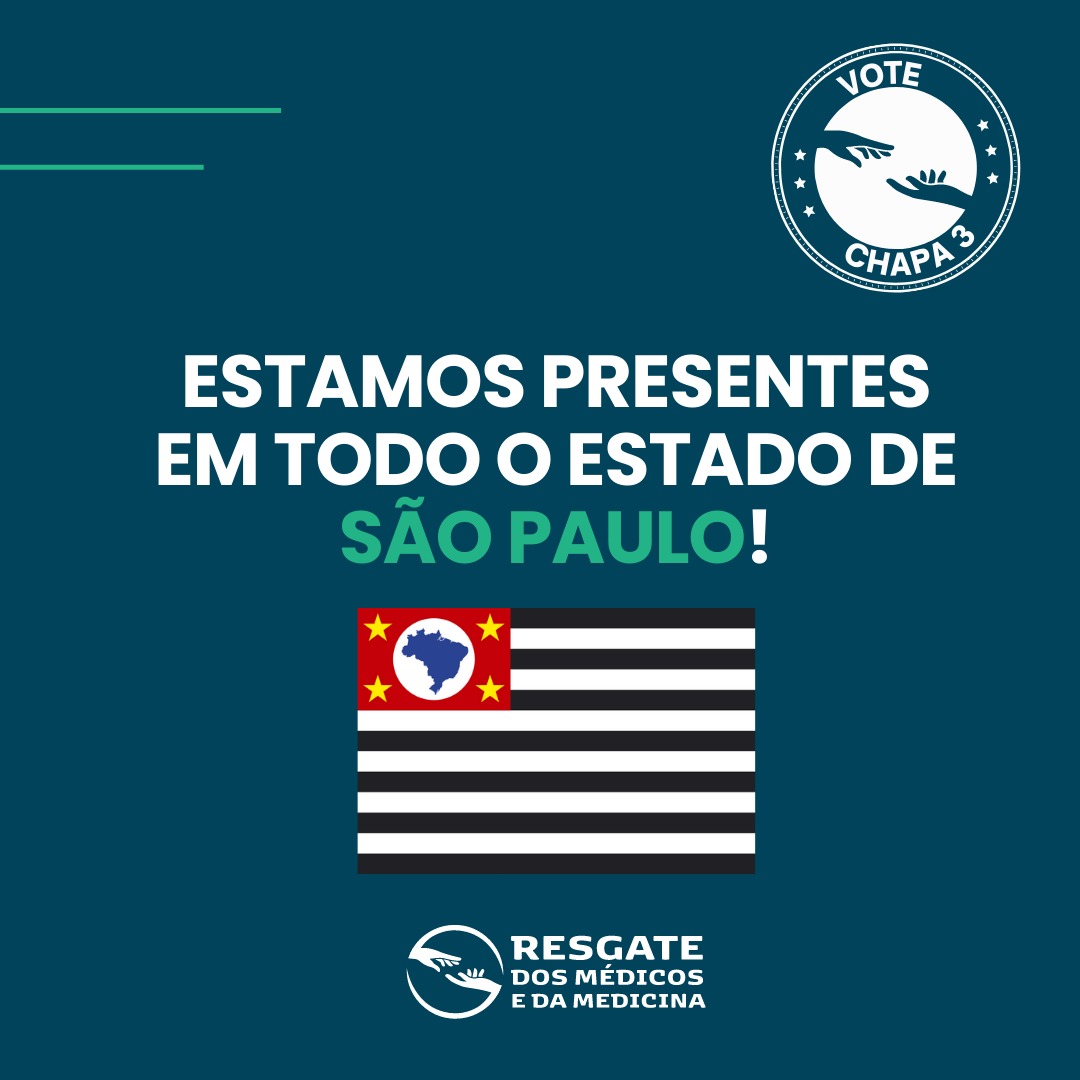 ResgateChapa3's tweet photo. Somos uma chapa para todos! 

Nossa formação conta com candidatos de diferentes regiões do estado para melhor representar todos os médicos.

Na chapa 3, 27.5% dos médicos fazem parte da Região Metropolitana de São Paulo, 37.5% fazem parte da Capital e 35% são do interior. https://t.co/fPfUGZXyqi