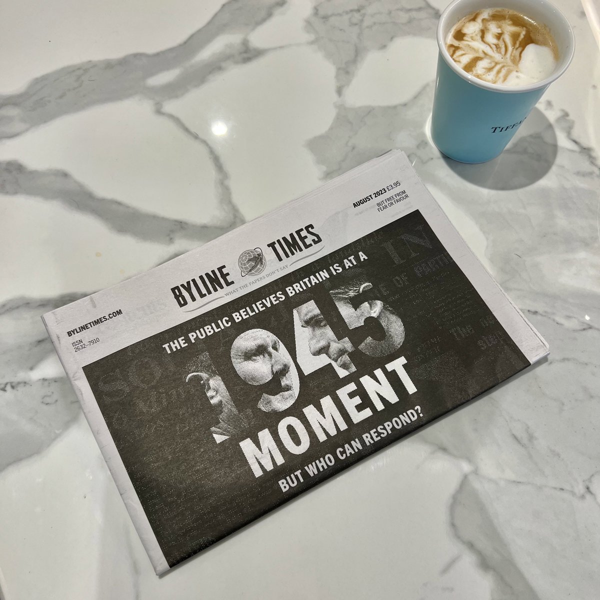 scobie's tweet photo. Coffee break and time to dig into the latest @BylineTimes. Essential reading! https://t.co/EgWOOc1nrd