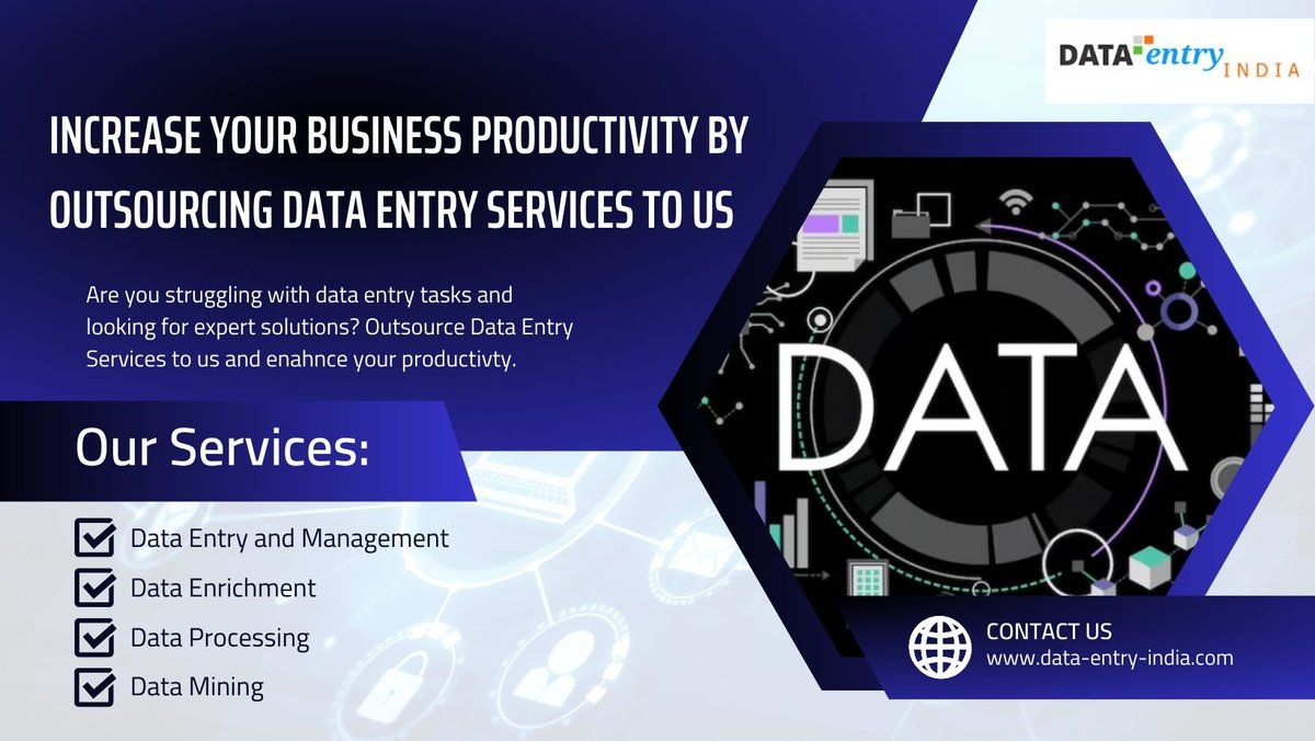 DEIDotCom's tweet image. Are you struggling with data entry tasks and looking for expert solutions? #OutsourceDataEntryServices to us and enhance your productivty. For more reach us at info@data-entry-india.com or visit at buff.ly/3Koz0Hu 

#dataentryoutsourcingcompany #dataentryserviceprovider