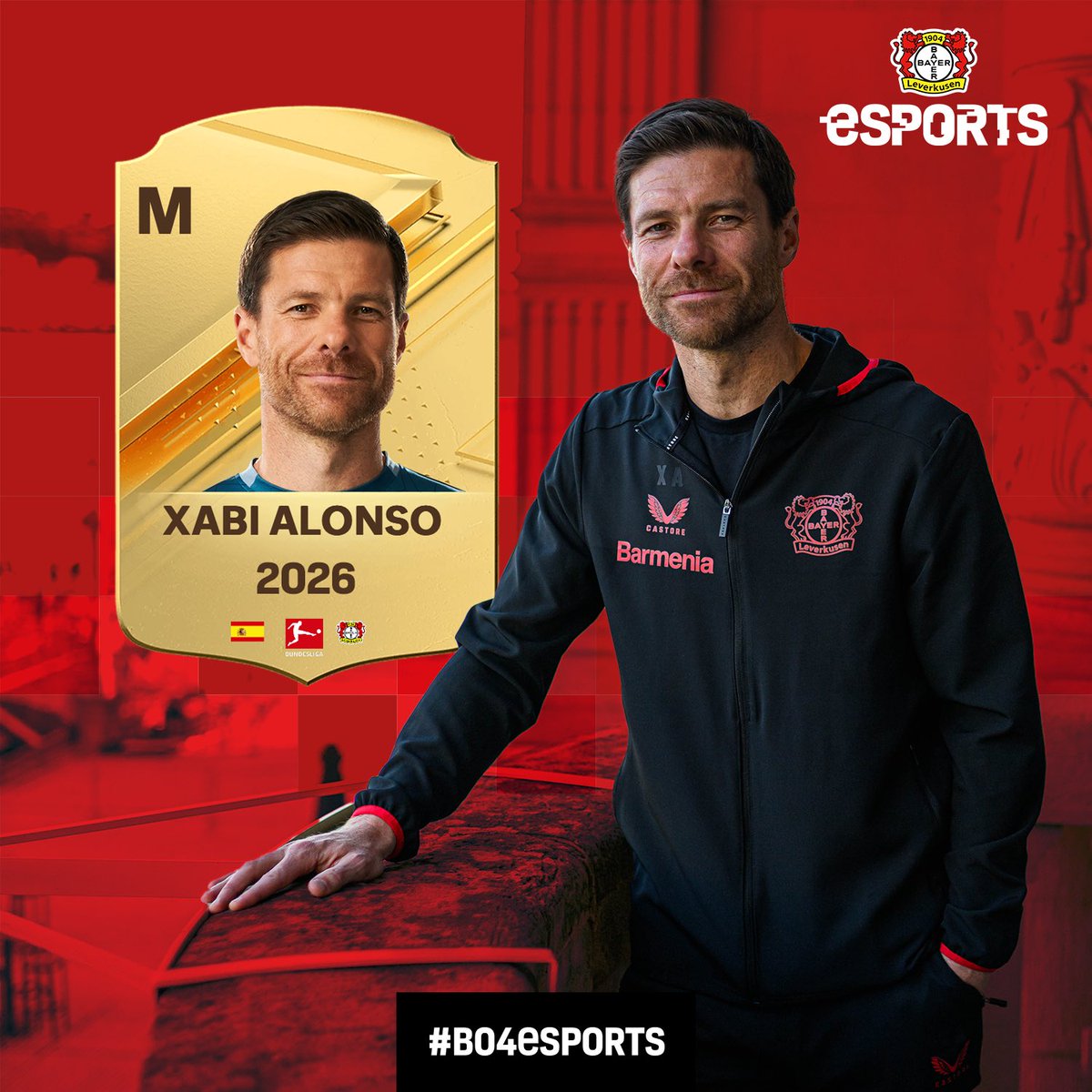 b04esports's tweet image. ✍️ @XabiAlonso 😍⚫️🔴

@bayer04fussball I @marclandwehr I @seanldw_ I #Alonso I #EAFC24 I #B04eSports I @bayer04_en I @bayer04_es