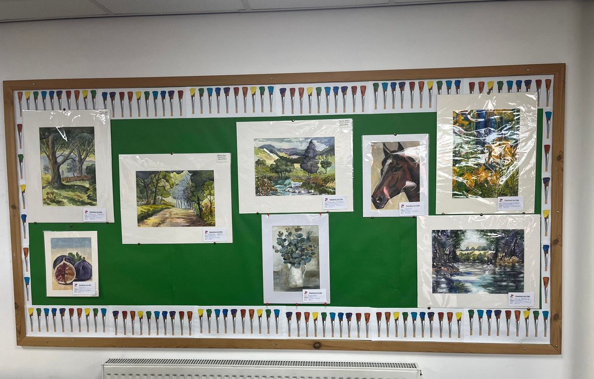 Thanks again to <a href="/ArtPontefract/">Pontefract Art Club</a>  for these amazing paintings!👏

Everyone welcome to bob in and choose from our lovely display, while supporting The Prince of Wales Hospice!