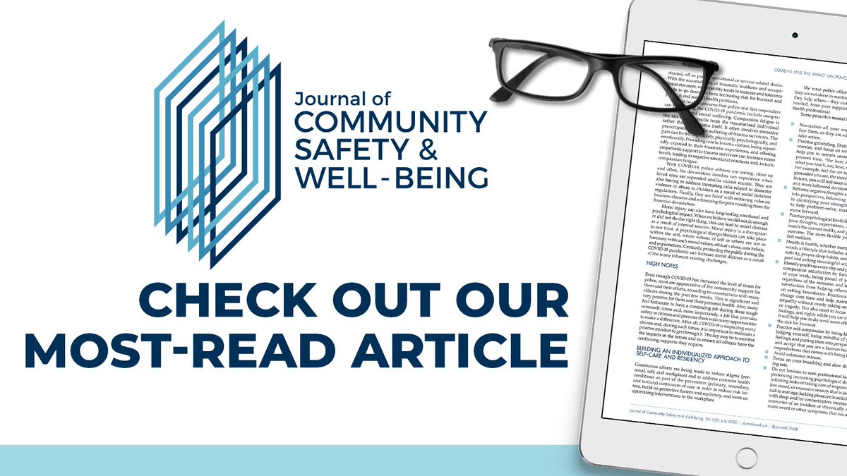 JournalCSWB's tweet image. The most read article of July was "What works to prevent violence against women, domestic abuse and sexual violence (VAWDASV)? A systematic evidence assessment" by @SamiaAddis and @larasnowdon. Read it here journalcswb.ca/index.php/cswb… 
@WalesVPU