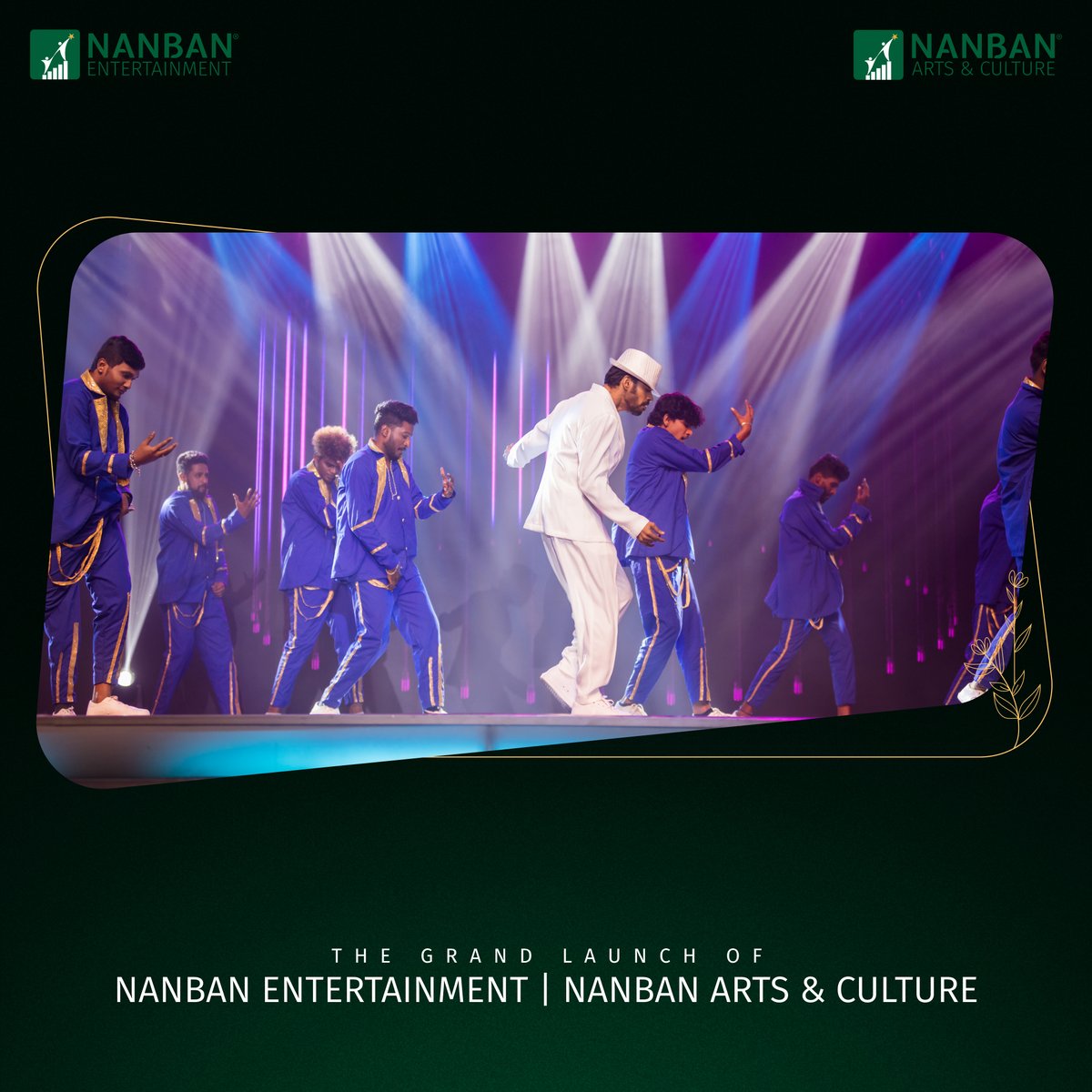 NanbanEntIndia's tweet photo. 🕺 Thank you @iamSandy_Off  for such thunderstruck performance⚡

#NanbanEntertainmentLaunch #NanbanArtsAndCultureLaunch

@nanban_group @NanbanNarain @NanbanEntIndia @Aariarujunan @proyuvraaj https://t.co/n4IWVjwJpR