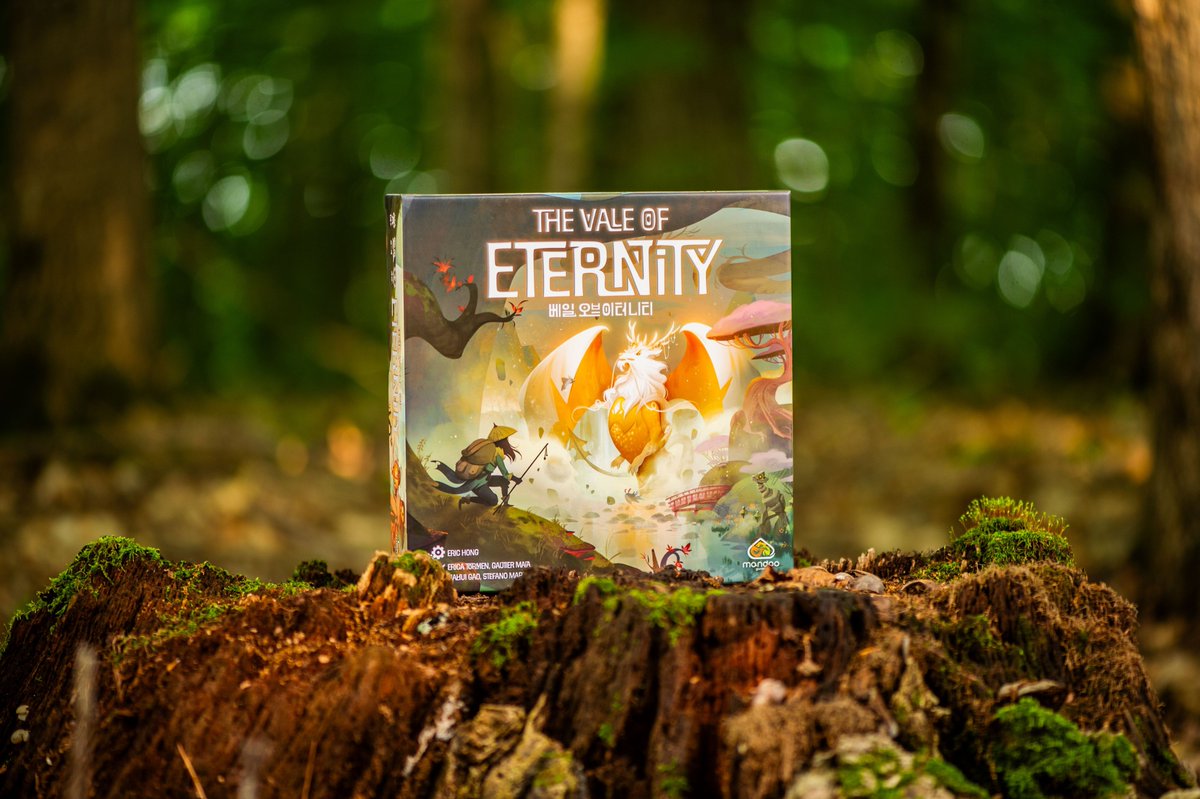 iMandooGames's tweet photo. Deep in the forest, you can find mysterious spirits and creatures. Meet #theValeofEternity in Spiel 23.
#mandoogames #theValeofEternity #EricHong #boardgame #bgg #j2s #juegodemesa #Spiel #Essen #instaplay #oreorder https://t.co/3Skr9TCJNx