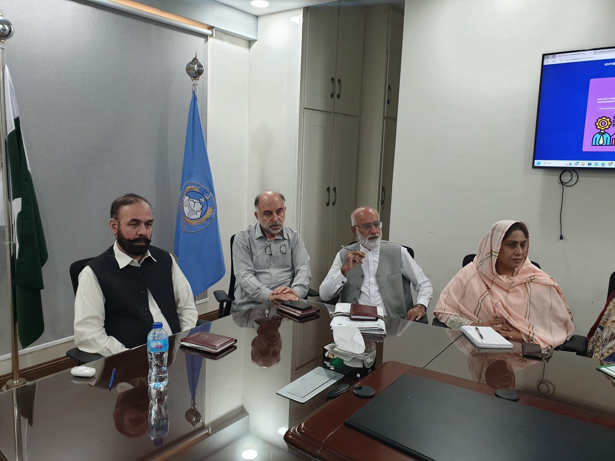 KPCIP1's tweet photo. Pre Project Performance Monitoring System (PPMS) huddle; PPMS developed under PMU’s Compliance section is one of the key milestones achieved by #KPCIP. PPMS will support interventions to fast track every aspects of project components and achieve the set targets.
@PakistanADB https://t.co/3Nibilu82m