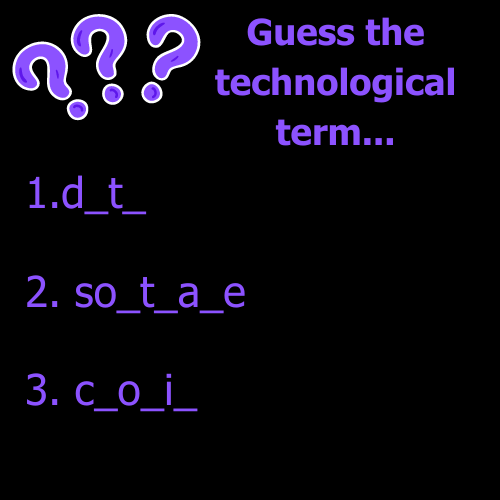 COMPETITION TIME!⠀
Follow Draytek on Twitter - bit.ly/3DE1Foh 
and comment the correct technological term to be in with a chance of winning a £50 amazon voucher.⠀
Good luck everybody, winner announced Monday...
#competition #fridayfunpost