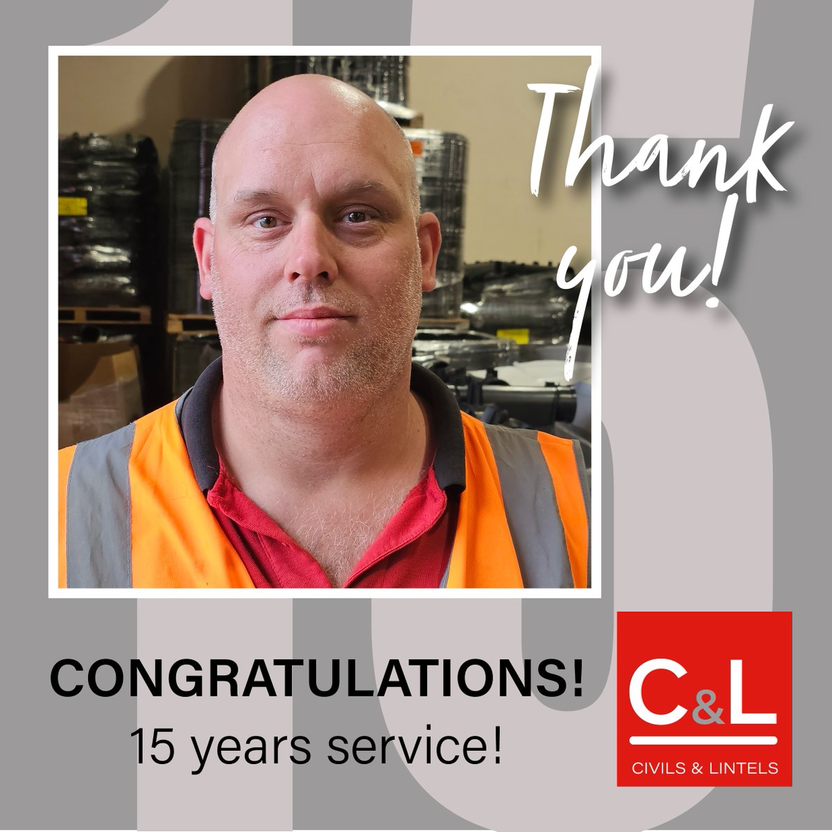 Today we are celebrating the long service of one of our dedicated LG Drivers, Adam Taylor! Adam has been with us for 15 years and is a much-valued colleague in our Bury St Edmunds depot.

Huge congratulations, Adam, and thank you for everything you do! 🥳

#celebrating