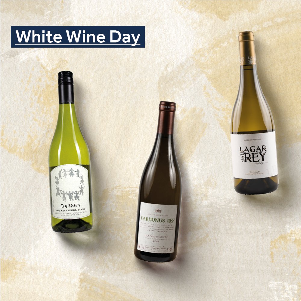wineandearth's tweet photo. Happy white wine day! 

Verdejo 🇪🇸 Sauvignon Blanc 🇳🇿 Chardonnay 🇫🇷 

Why not discover our best sellers? –
https://t.co/E7A02rPN3N

#WineAndSomething #WhiteWine #WhiteWineLover #Chardonnay #SauvignonBlanc #Verdejo https://t.co/JPzEk4G29f