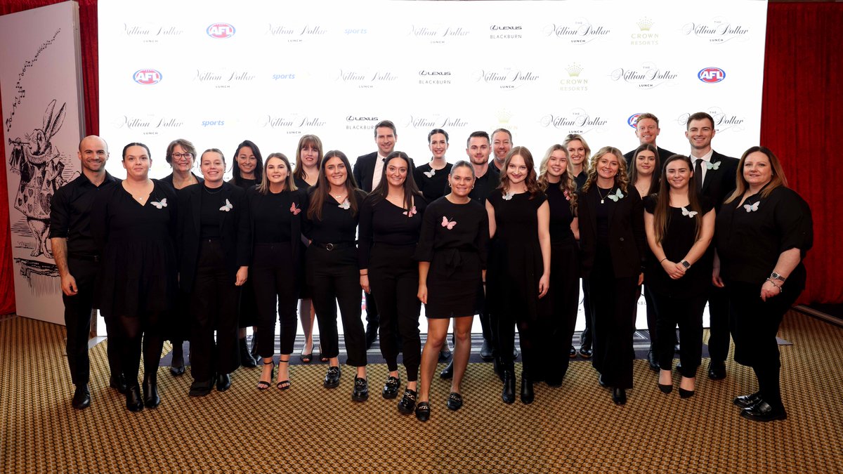 The Million Dollar Lunch wouldn’t be possible without the amazing <a href="/AFL/">AFL</a> team!

Thanks for the support through event management, volunteers, media production and incredible prizes for the Million Dollar Lunch.